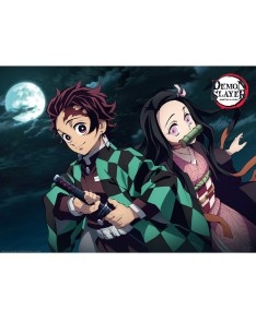 DEMON SLAYER - Poster -Tanjiro & Nezuko- (52x38) Vista 2