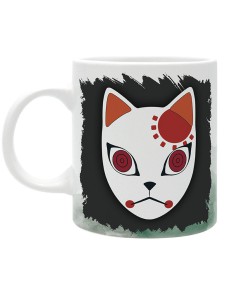 TAZA CÉRAMICA DEMON SLAYER TANJIRO & NEZUKO  Vista 2