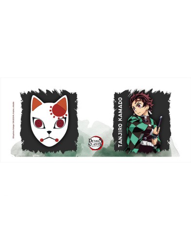 TAZA CÉRAMICA DEMON SLAYER TANJIRO & NEZUKO  Vista 3