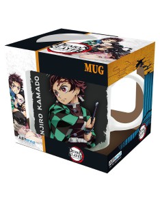 TAZA CÉRAMICA DEMON SLAYER TANJIRO & NEZUKO  Vista 4