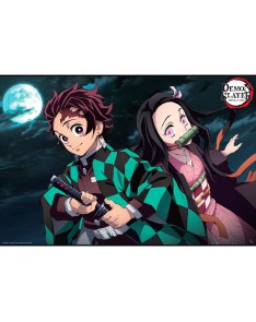 DEMON SLAYER - POSTER « TANJIRO & NEZUKO » (91.5X61)