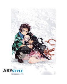 DEMON SLAYER - POSTER «TANJIRO & NEZUKO SNOW» (91.5X61)