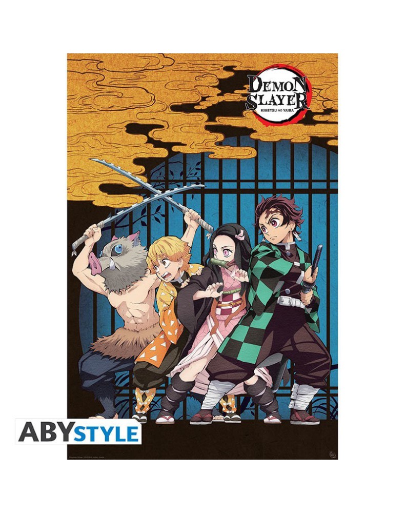 DEMON SLAYER - POSTER « GROUP » (91.5X61) DEMON SLAYER - POSTER « GROUP » (91.5X61)