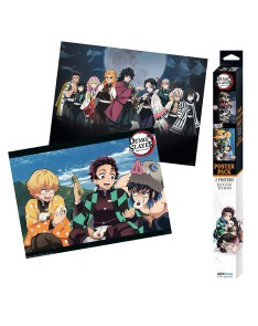 DEMON SLAYER - SET 2 CHIBI POSTERS - SERIES 2 (52X38)