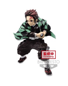 FIGURA TANJIRO KAMADO 1 DEMON SLAYER KIMETSU NO YAIBA MAXIMATIC 18CM Vista 2