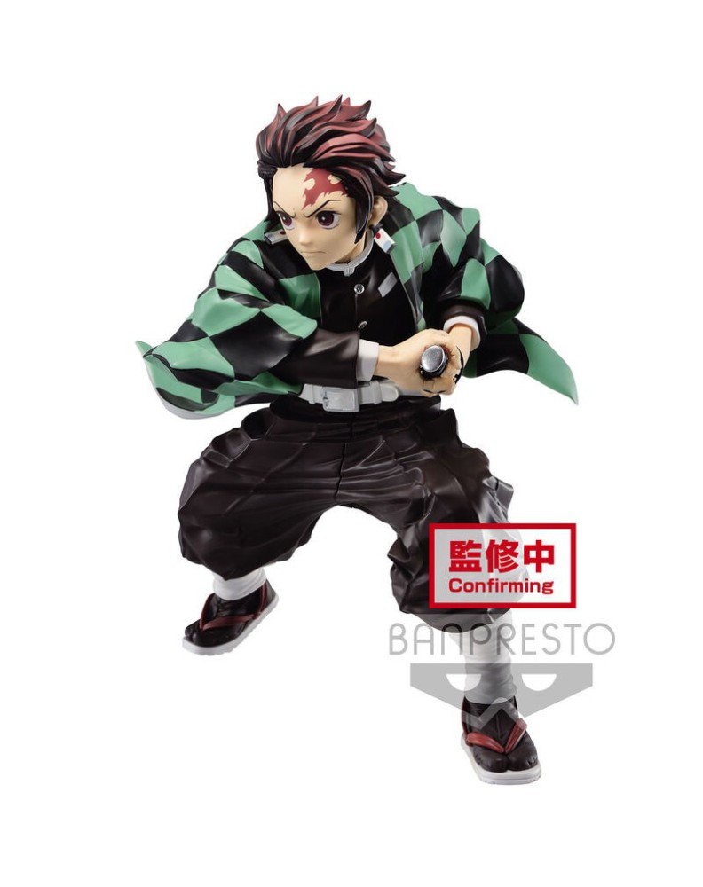 FIGURA TANJIRO KAMADO 1 DEMON SLAYER KIMETSU NO YAIBA MAXIMATIC 18CM Vista 2