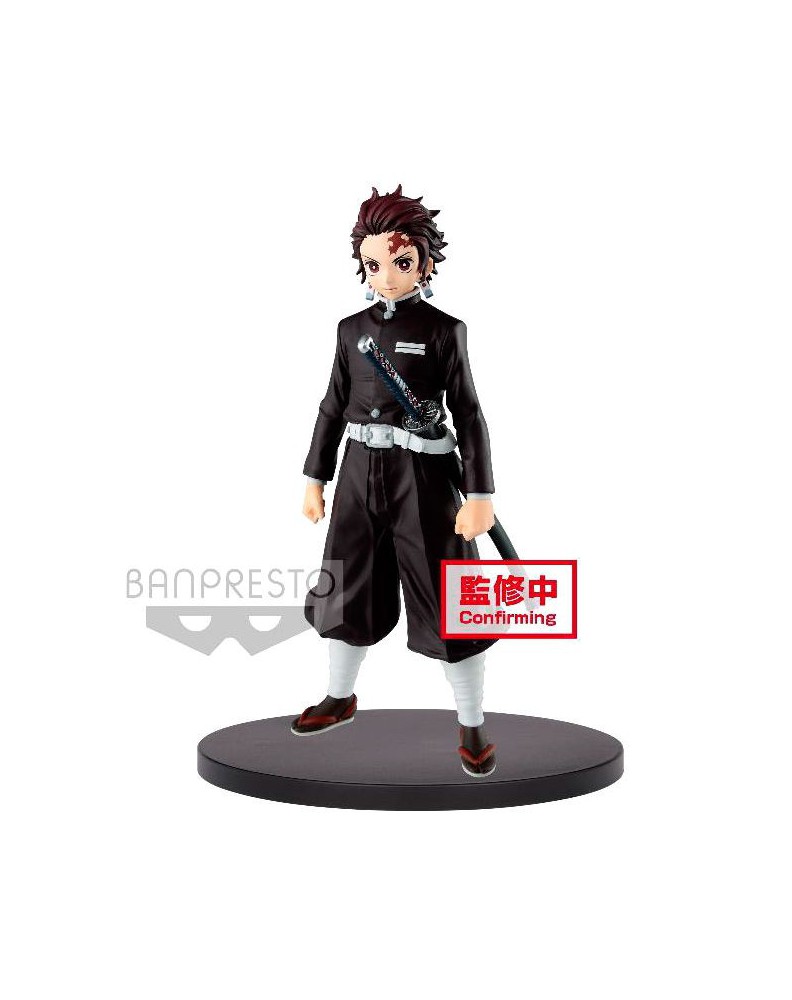 FIGURA BANPRESTO KIMETSU NO YAIBA DEMON SLAYER TANJIRO KAMADO UNIFORME