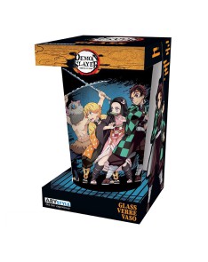 DEMON SLAYER - LARGE GLASS - 400ML - GROUP View 4