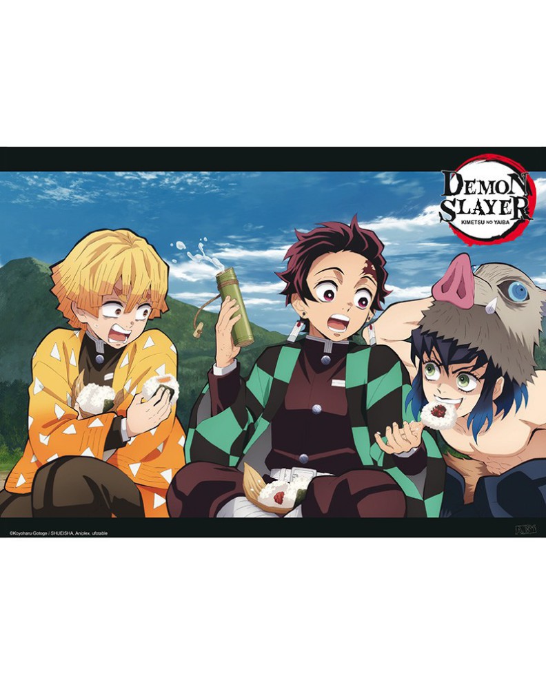 DEMON SLAYER - POSTER "TRIO" (52X38)