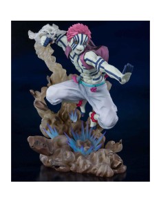 FIGURA TAMASHII NATIONS FIGUARTS ZERO DEMON SLAYER AKAZA UPPER THREE KIMETSU NO  Vista 2