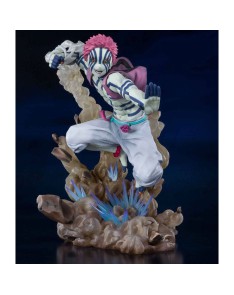 FIGURA TAMASHII NATIONS FIGUARTS ZERO DEMON SLAYER AKAZA UPPER THREE KIMETSU NO  Vista 3