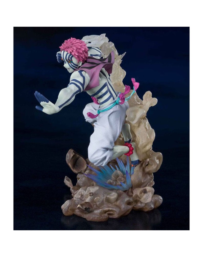 FIGURA TAMASHII NATIONS FIGUARTS ZERO DEMON SLAYER AKAZA UPPER THREE KIMETSU NO  Vista 4