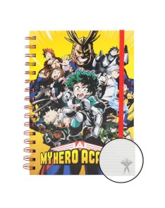 CUADERNO ESPIRAL MY HERO ACADEMIA 