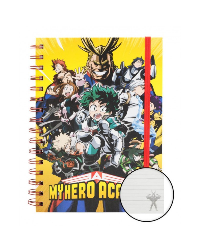 CUADERNO ESPIRAL MY HERO ACADEMIA 