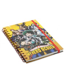 CUADERNO ESPIRAL MY HERO ACADEMIA  Vista 2