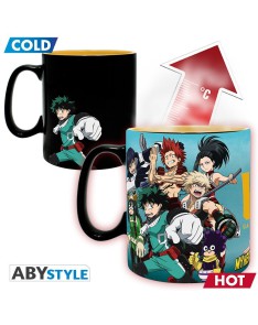 TAZA TERMICA MY HERO ACADEMIA -GRUPO- 460 ML Vista 2