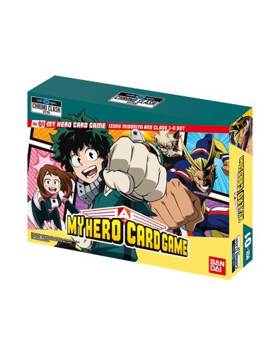 JUEGO DE CARTAS MY HERO ACADEMIA - MIDORIA & CLASS