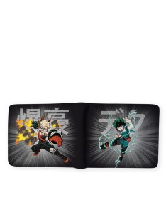 BILLETERA MY HERO ACADEMIA - "IZUKU & BAKUGO" - VINILO Vista 3