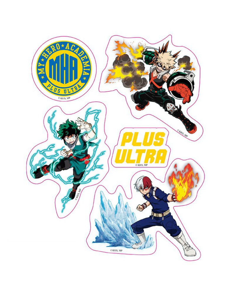 PEGATINAS MY HERO ACADEMIA - 16X11CM- 2 HOJAS - HEROES VILLANOS Vista 2