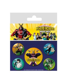 My Hero Academia Characters Badge Pack