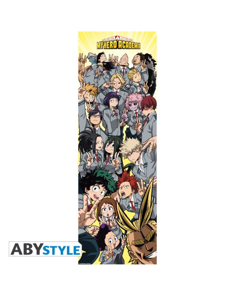 POSTER MY HERO ACADEMIA - DOOR POSTER - CLASSROOM (53X158)