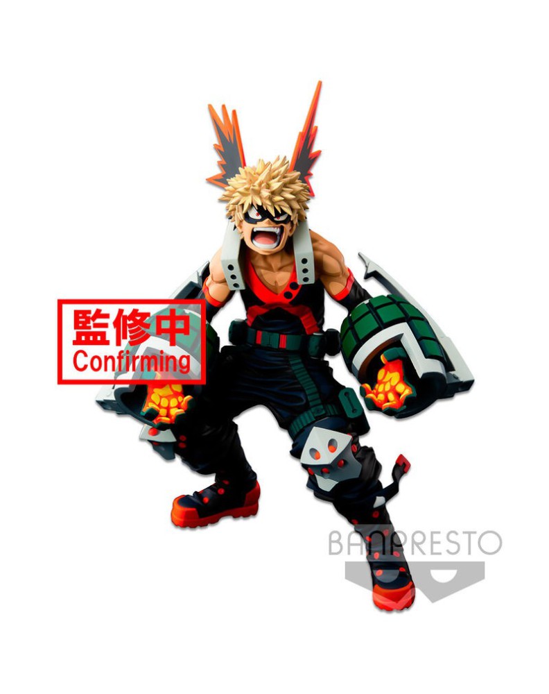 FIGURA BANPRESTO MY HERO ACADEMIA KATSUKI BAKUGO WFC SUPER MASTER TWO DIMENSIONS