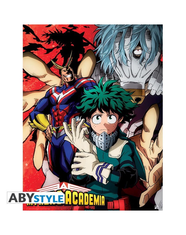 MY HERO ACADEMIA - POSTER "DEKU VS TOMURA" (52X38)