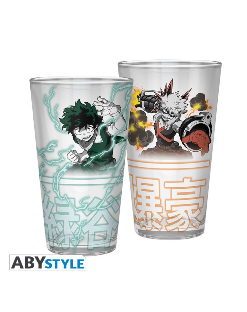 MY HERO ACADEMIA -VASO MY HERO ACADEMIA KATSUKI Y DEKU- 400ML Vista 3