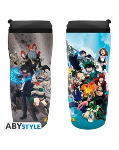 MY HERO ACADEMIA - TRAVEL MUG "HEROES VS. VILLAINS"