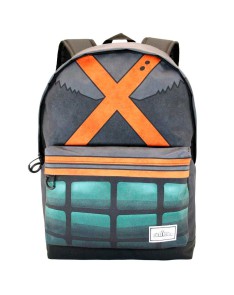 MY HERO ACADEMIA GREY FAN HS BACKPACK MY HERO ACADEMIA X - 30cm x 43cm x 18cm Vista 2