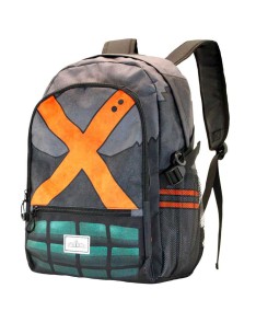 MY HERO ACADEMIA GREY FAN FIGHT BACKPACK MY HERO ACADEMIA X - 31cm x 44cm x 18cm