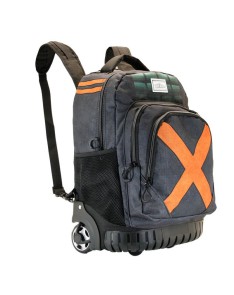 MY HERO ACADEMIA GREY FAN GTS TROLLEY BACKPACK MY HERO ACADEMIA X - 32cm x 47cm  View 3