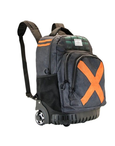 MY HERO ACADEMIA GREY FAN GTS TROLLEY BACKPACK MY HERO ACADEMIA X - 32cm x 47cm  View 3