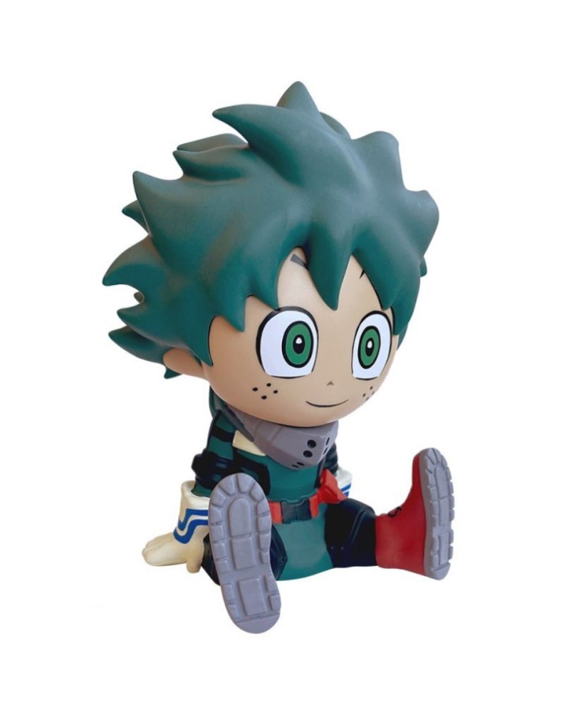 IZUKU MIDORIYA HUCHA 18CM MY HERO ACADEMY TIRELIRE PLASTOY Vista 2