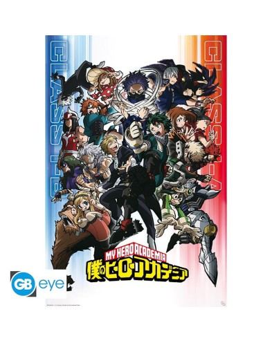 MY HERO ACADEMIA - PÓSTER "CLASE 1-A VS 1-B" (91.5X61)