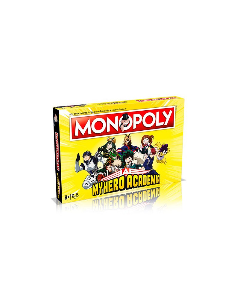 JUEGO MESA MONOPOLY MY HERO ACADEMIA