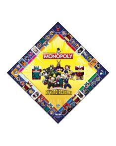 JUEGO MESA MONOPOLY MY HERO ACADEMIA Vista 3