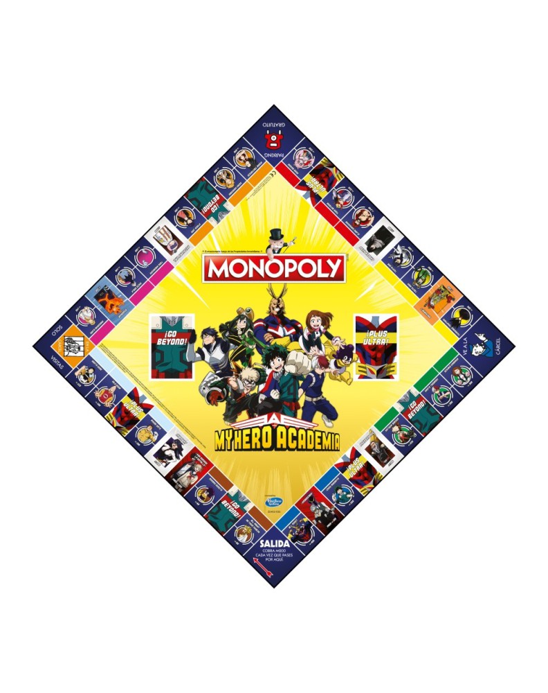 JUEGO MESA MONOPOLY MY HERO ACADEMIA Vista 3