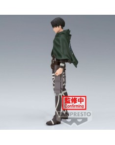 BANPRESTO FIGURE SHINGEKI NO KYOJIN ATAQUE A LOS TITANES THE FINAL SEASON LEVI Vista 2