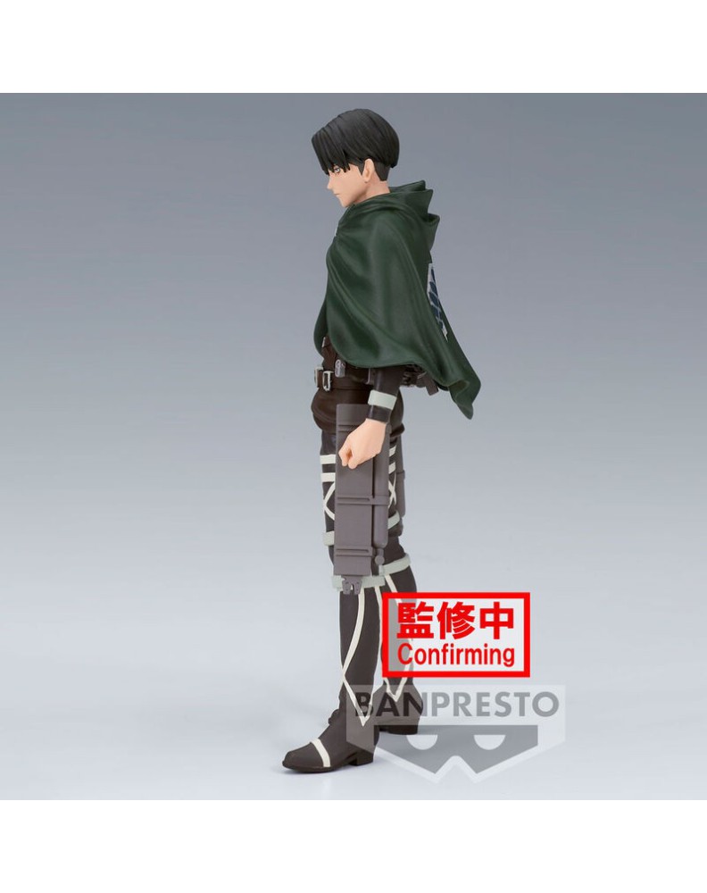 BANPRESTO FIGURE SHINGEKI NO KYOJIN ATAQUE A LOS TITANES THE FINAL SEASON LEVI Vista 2