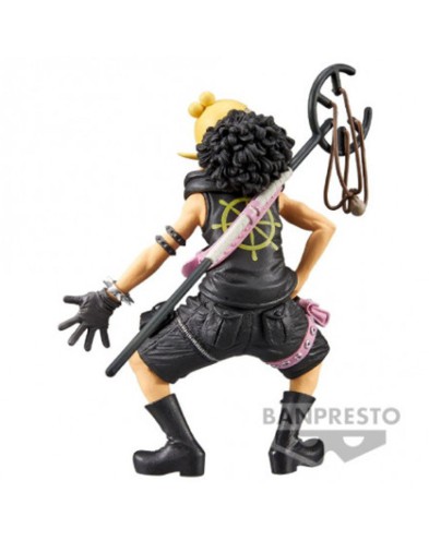 FIGURA BANPRESTO ONE PIECE DXF THE GRANDLINE MEN FILM RED USOPP VOL. 7 Vista 3