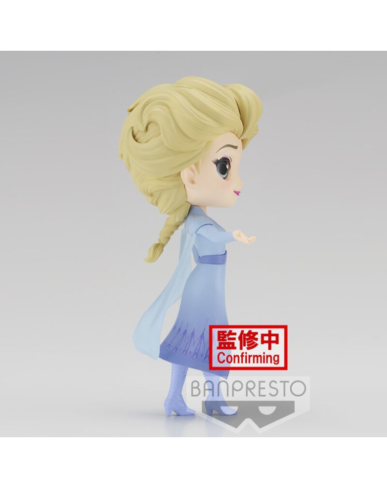 FIGURA BANPRESTO ELSA VER A. FROSEN 2 DISNEY Q POSKET 14CM Vista 2