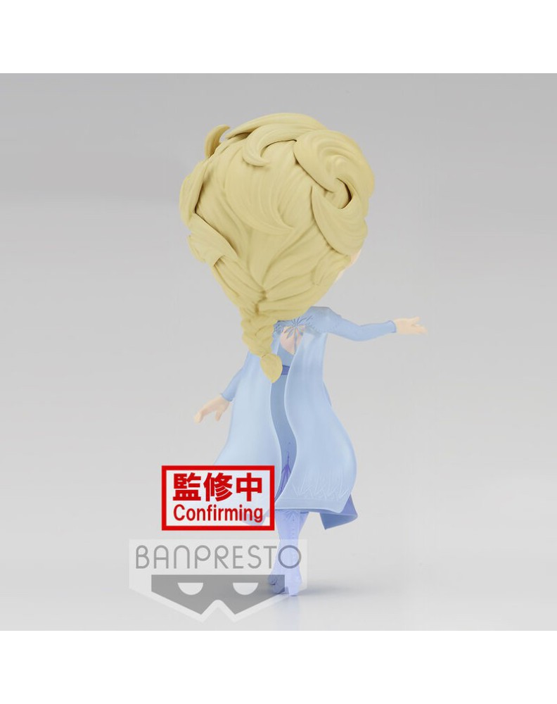 FIGURA BANPRESTO ELSA VER A. FROSEN 2 DISNEY Q POSKET 14CM View 3