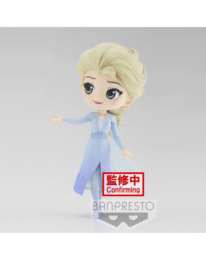 FIGURA BANPRESTO ELSA VER B. FROSEN 2 DISNEY Q POSKET 14CM