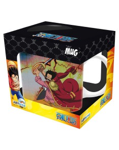 TAZA ONE PIECE 320 ML - ROGER VS WHITEBEARD Vista 4