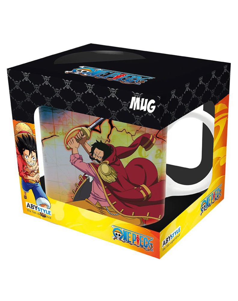 TAZA ONE PIECE 320 ML - ROGER VS WHITEBEARD Vista 4