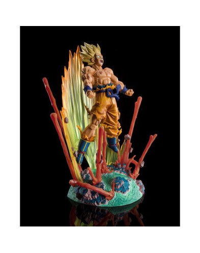 FIGURE TAMASHII NATIONS FIGUARTS ZERO DRAGON BALL Z SUPER SAIYAN GOKU SPEAKING S View 3