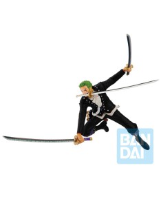 ICHIBANSHO ONE PIECE FIGURE RORONOA ZORO FILM RED MORE BEAT