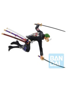 ICHIBANSHO ONE PIECE FIGURE RORONOA ZORO FILM RED MORE BEAT Vista 2