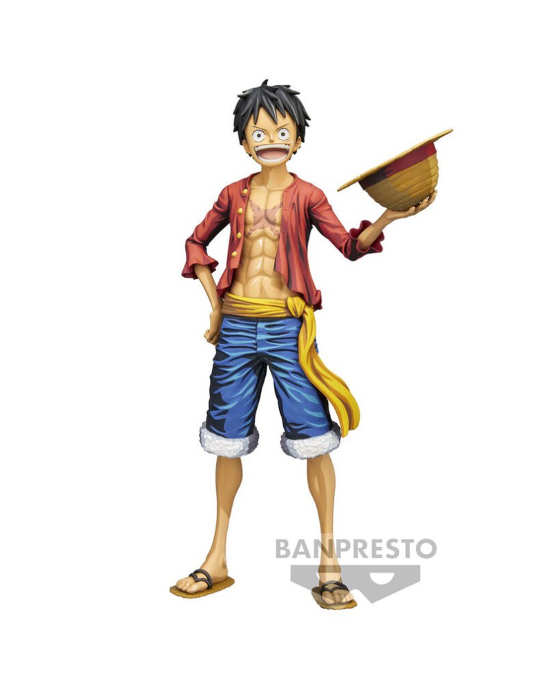 FIGURA BANPRESTO ONE PIECE GRANDISTA NERO MONKEY. D. LUFFY MANGA DIMENSIONS Vista 4